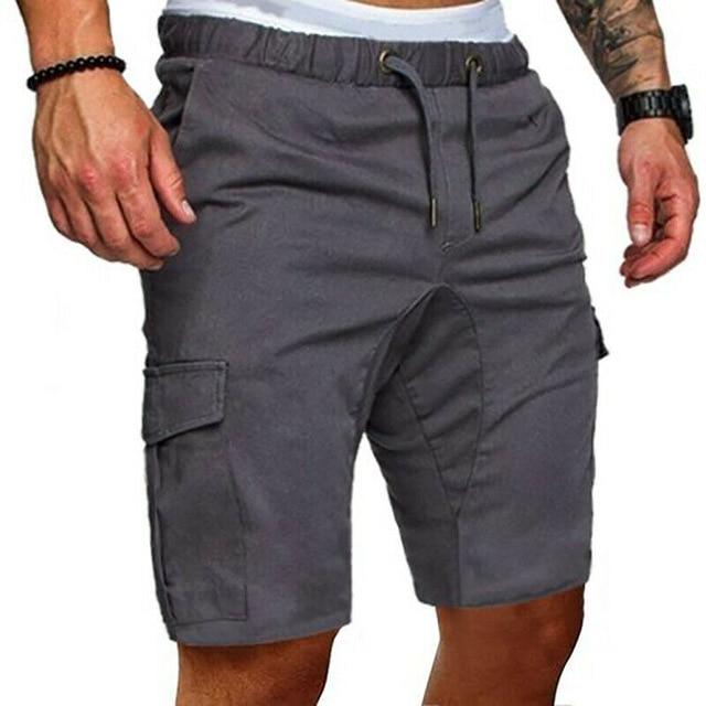 Mens Cargo Shorts Pants Casual Summer Beach Sport Gym