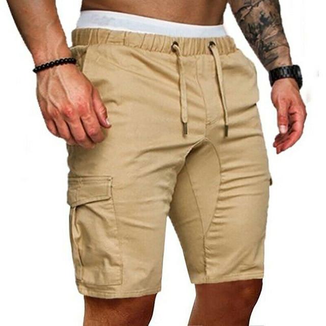 Mens Cargo Shorts Pants Casual Summer Beach Sport Gym