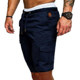 Mens Cargo Shorts Pants Casual Summer Beach Sport Gym