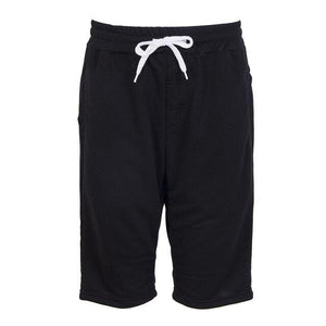Summer Men Casual Tech Fleece Shorts Baggy Gym Sport Jogger Sweat
