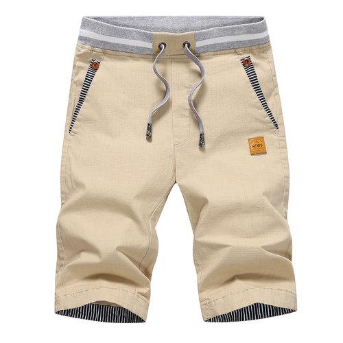 drop shipping 2020 summer solid casual shorts men cargo shorts plus size 4XL  beach shorts M-4XL AYG36