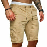 Men Cargo Shorts Summer Male Casual Shorts Fitness Trunk Gym Running
