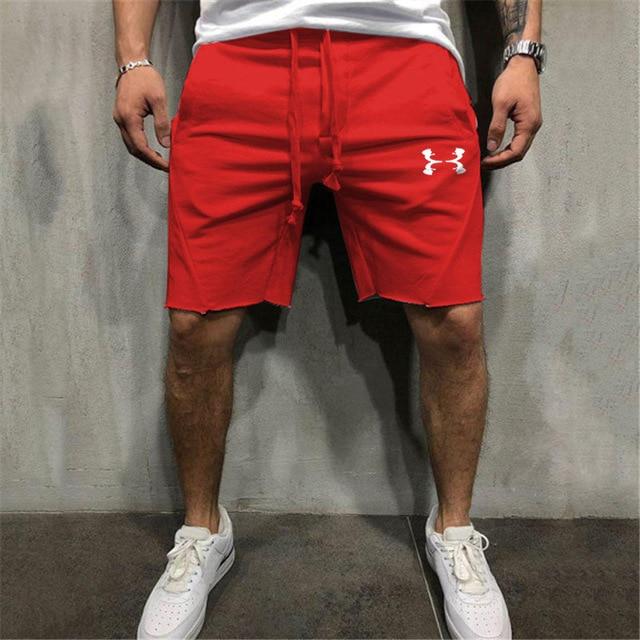 Men Knee-length Short Pants Cotton Shorts