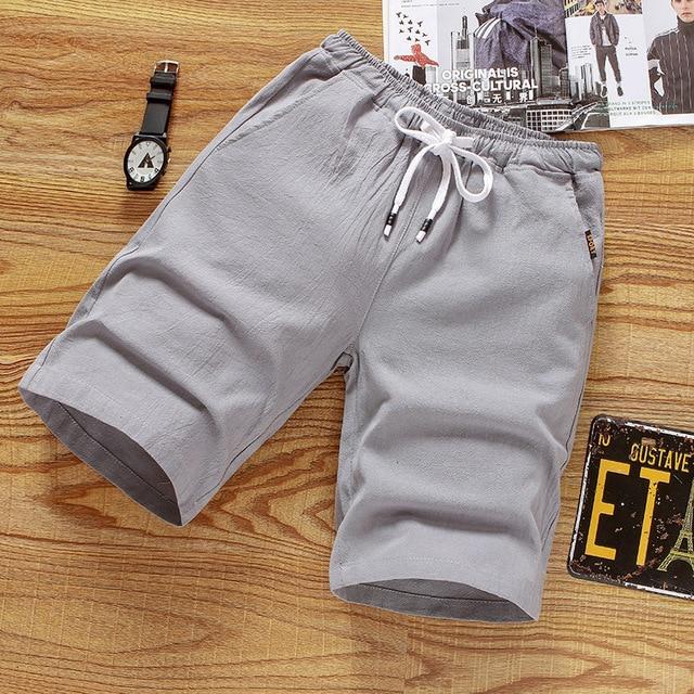 Casual Shorts Men's Cotton Fashion Style Man Shorts Bermuda