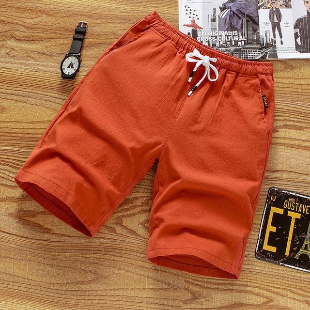 Casual Shorts Men's Cotton Fashion Style Man Shorts Bermuda