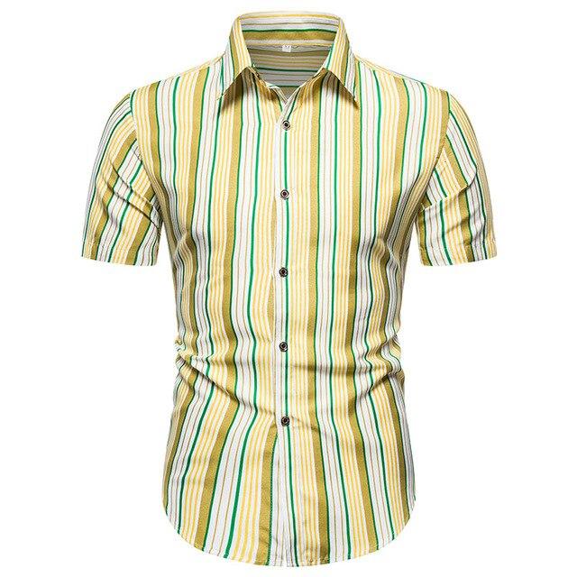 Hawaii Beach Short Sleeve Printed Shirt Summer Travel