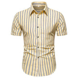 Hawaii Beach Short Sleeve Printed Shirt Summer Travel
