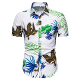 Hawaii Beach Short Sleeve Printed Shirt Summer Travel