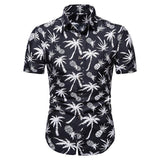 Hawaii Beach Short Sleeve Printed Shirt Summer Travel