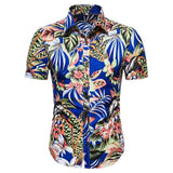 Hawaii Beach Short Sleeve Printed Shirt Summer Travel