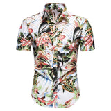 Hawaii Beach Short Sleeve Printed Shirt Summer Travel